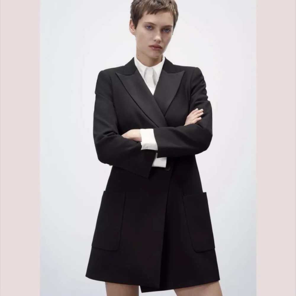 Zara lapel collar dress jacket - Picture 4 of 4